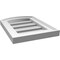 Ekena Millwork Arch Top Surface Mount PVC Gable Vent: Non-Functional, w/2"W x 1-1/2"P Brickmould Frame, 12"W x 14"H GVPAR12X1402SN - alternate 4